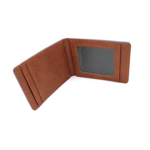 Minimalist Slim Wallet Money Clipc - Picture 3 of 4